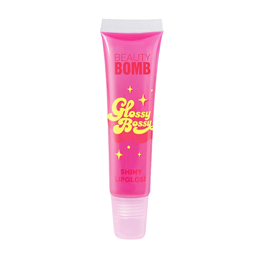 Beauty Bomb Glossy Bossy Lip Gloss - High-Shine with Sweet Scent