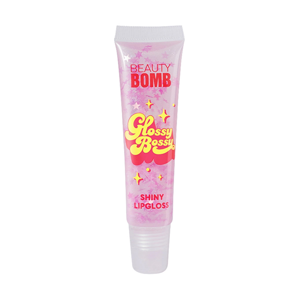 Beauty Bomb Glossy Bossy Lip Gloss - High-Shine with Sweet Scent