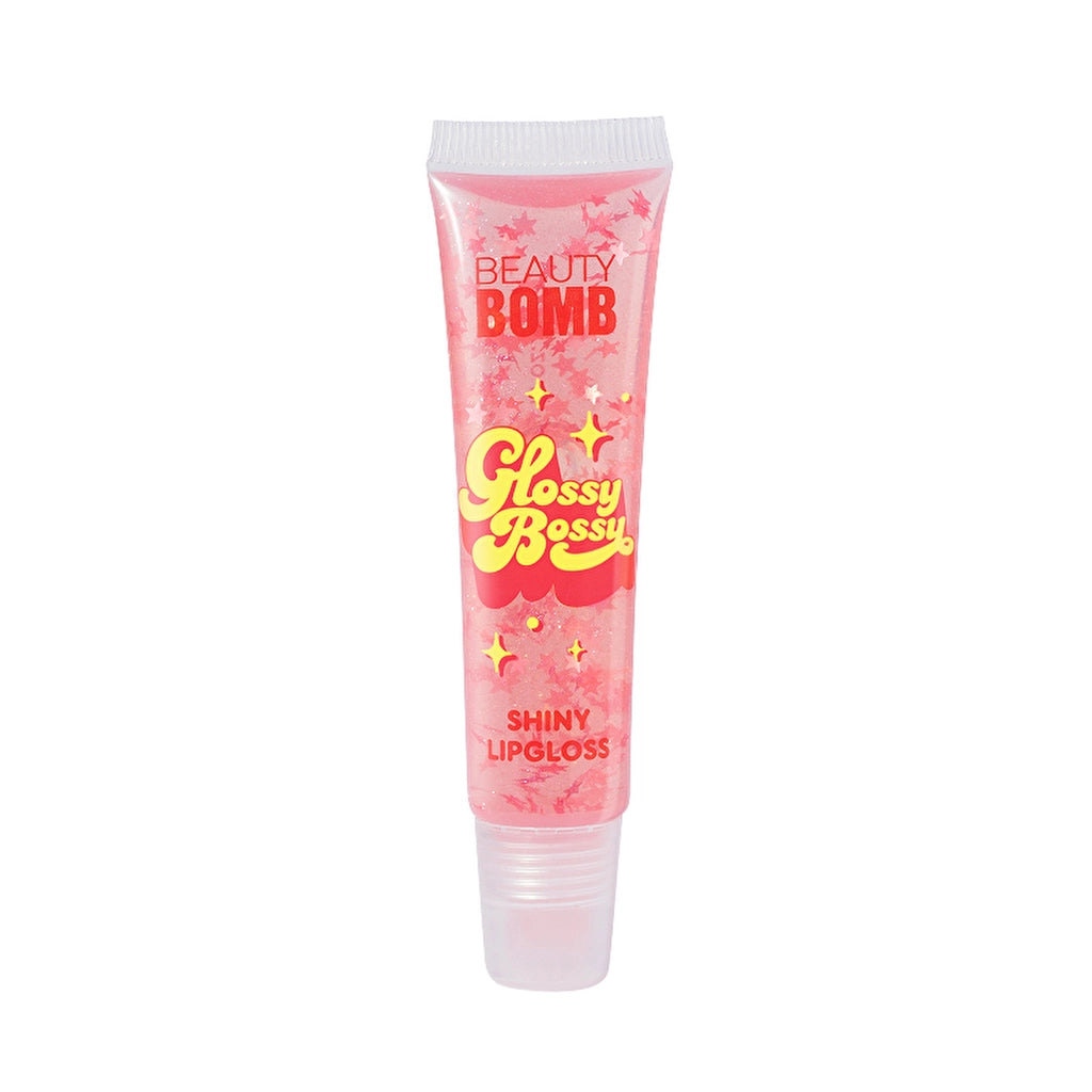 Beauty Bomb Glossy Bossy Lip Gloss - High-Shine with Sweet Scent