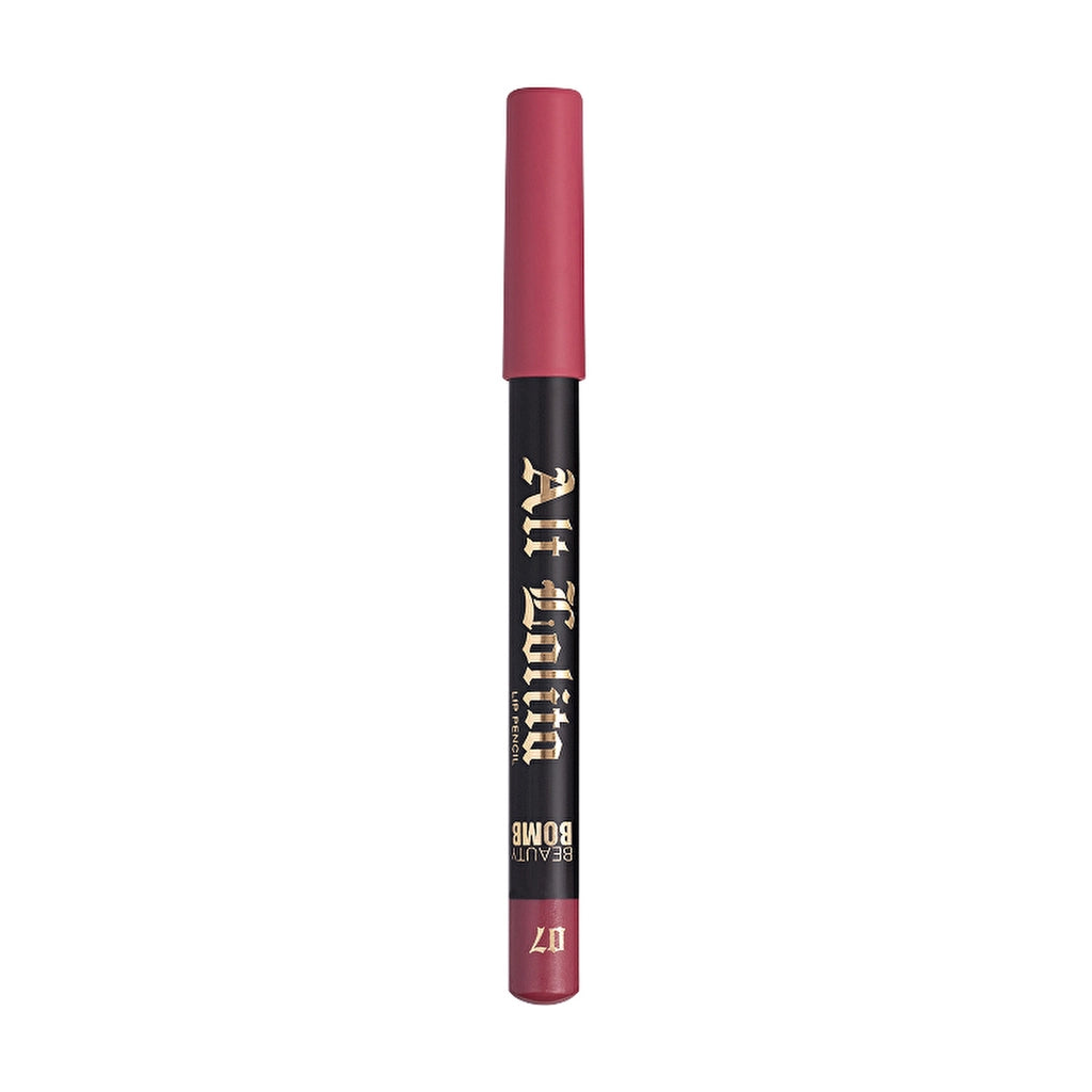 Beauty Bomb Lip Pencil Alt Lolita Cold Fingers - Long-Lasting Matte Lip Liner for Precise Definition