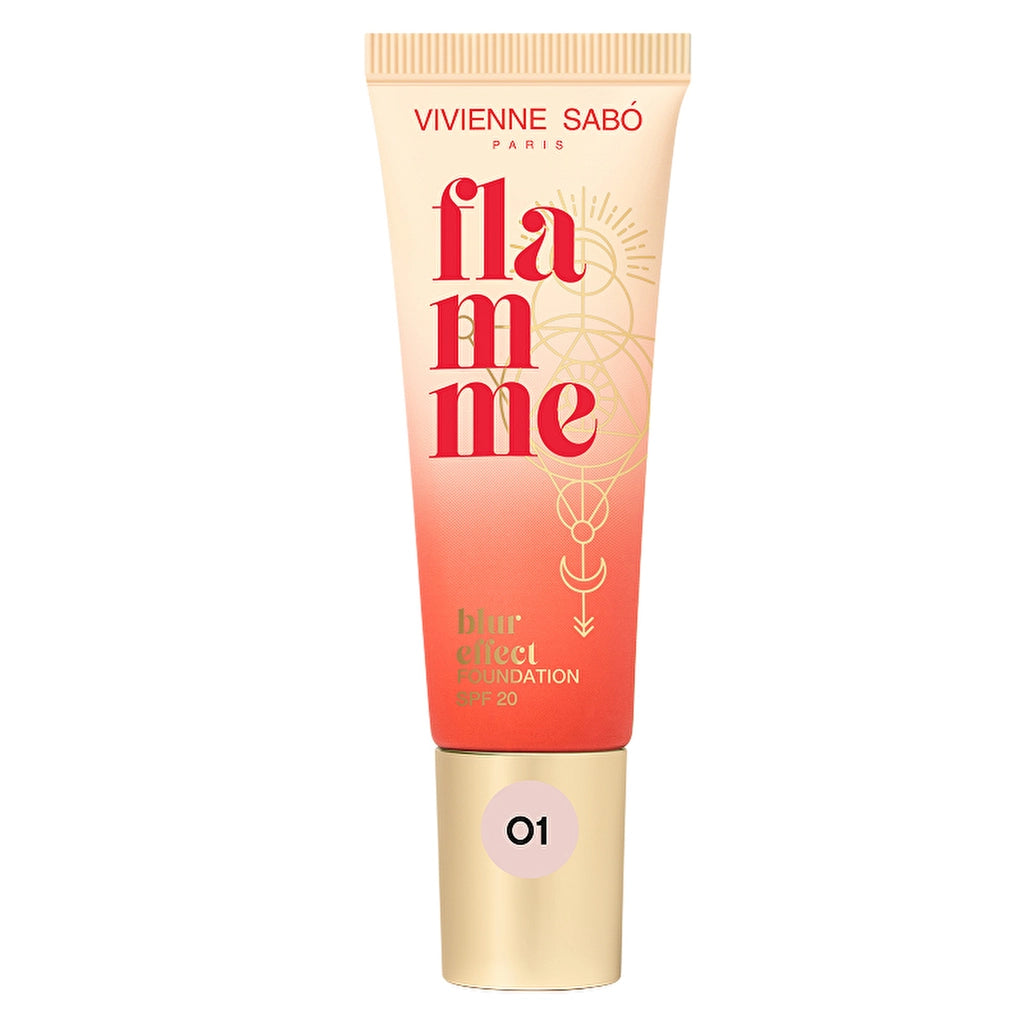 Vivienne Sabo Flamme Blur Effect Foundation SPF 20 - Medium Coverage & Radiant Satin Finish