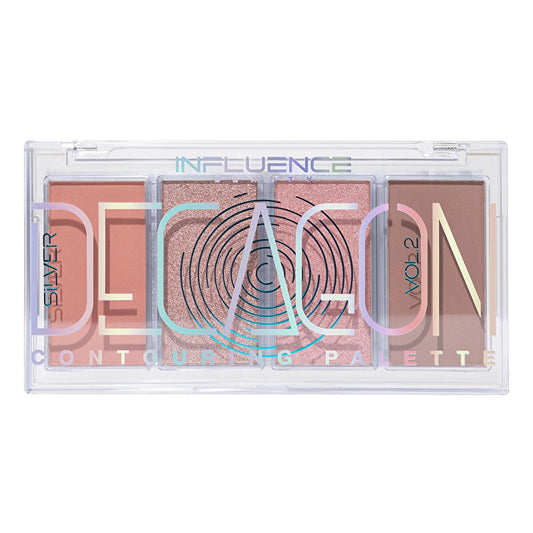 Influence Beauty Contour Palette Define & Shine - 4in1 Contour Palette with Highlighter