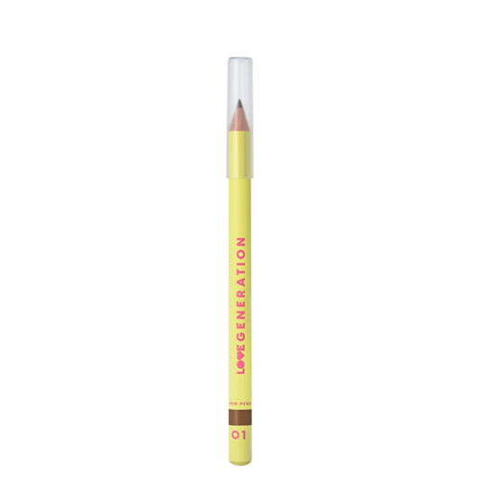 Love Generation Eyebrow Pencil 04 Brow-Tastic Vibe - Dark Brown Classic Brow Pencil