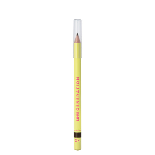 Love Generation Eyebrow Pencil 04 Brow-Tastic Vibe - Dark Brown Classic Brow Pencil