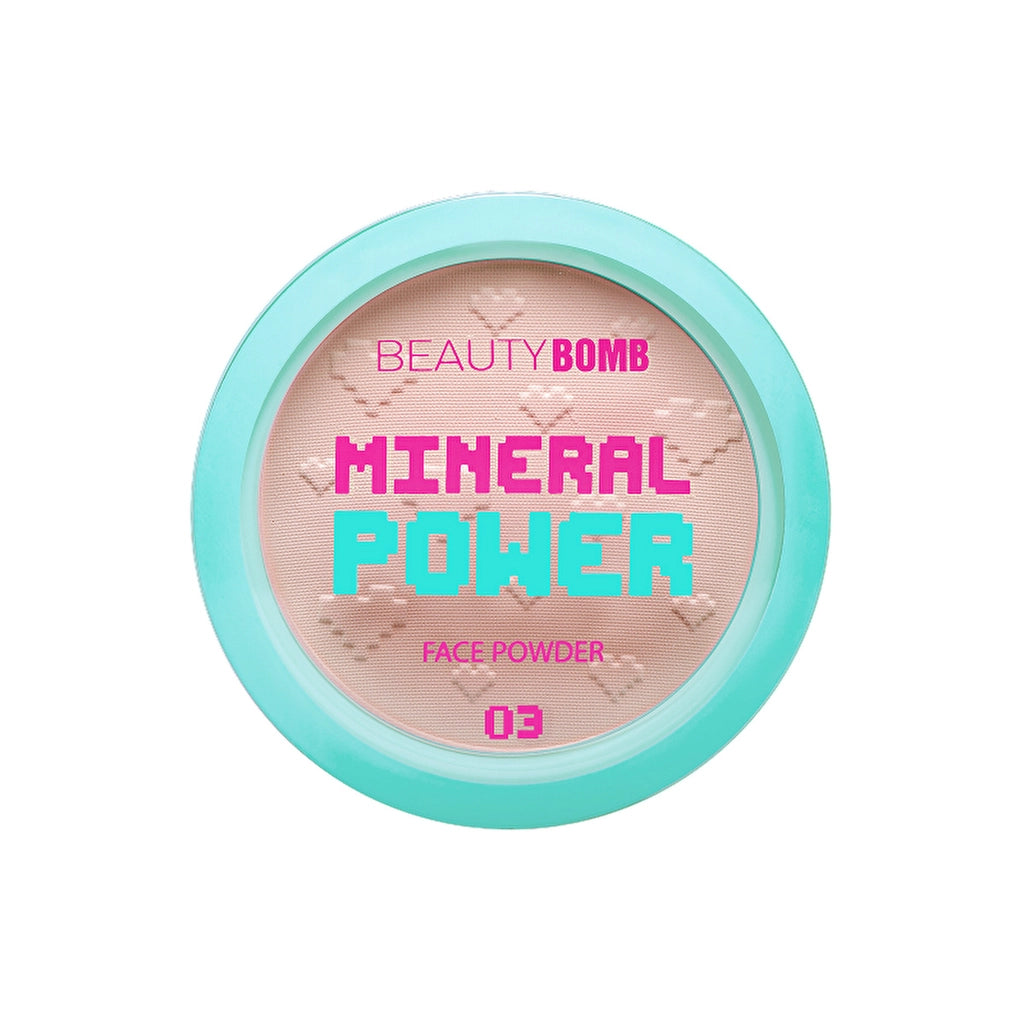 Beauty Bomb Mineral Powder - Matte Finish Mineral Powder for Oily Skin