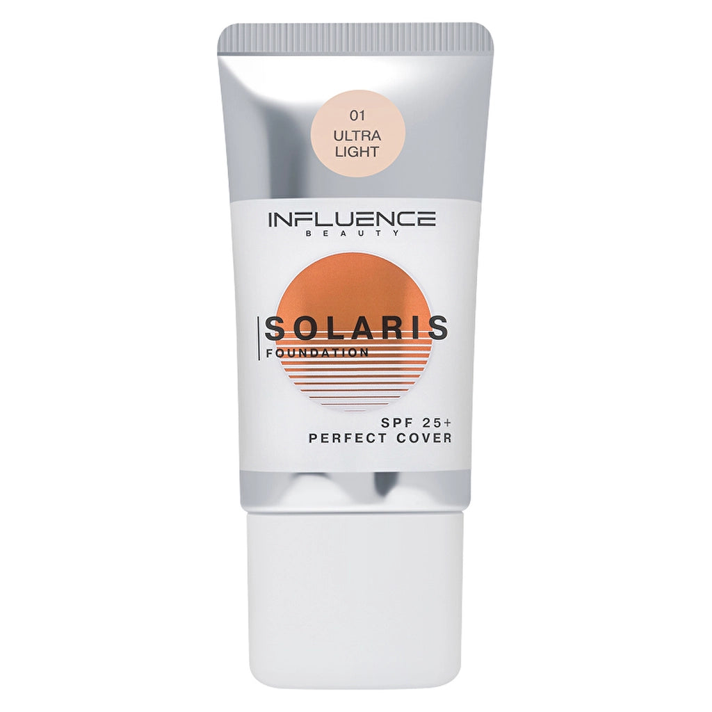 Influence Beauty Foundation SPF 25 Solaris - Protective Foundation with Sun Protection Factor 25
