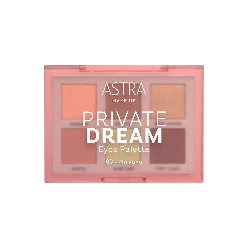 Astra Private Dream 6-Piece Eyeshadow Palette