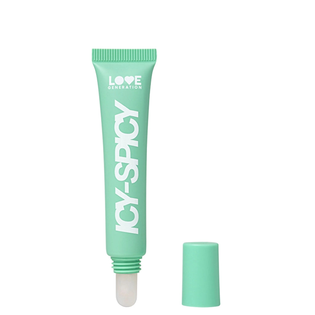 Love Generation Plump Lip Gloss Icy-Spicy - Warming Lip Plumper with Glossy Finish