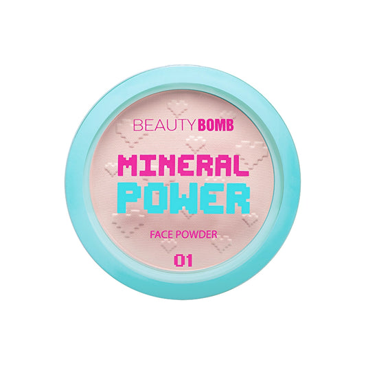 Beauty Bomb Mineral Powder - Matte Finish Mineral Powder for Oily Skin