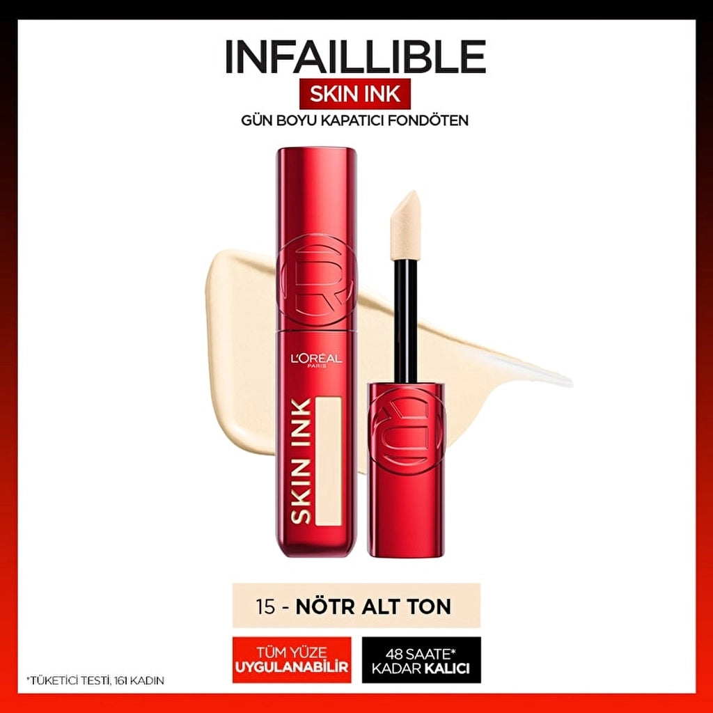 Loreal Paris Skin Ink All Day Covering Foundation