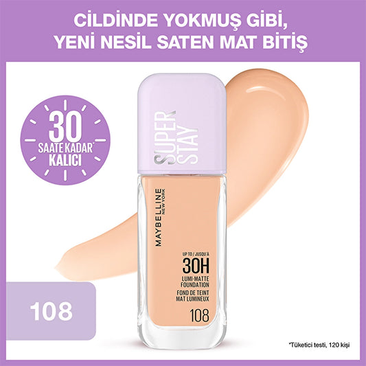 Maybelline New York Super Stay Lumi Matte Foundation