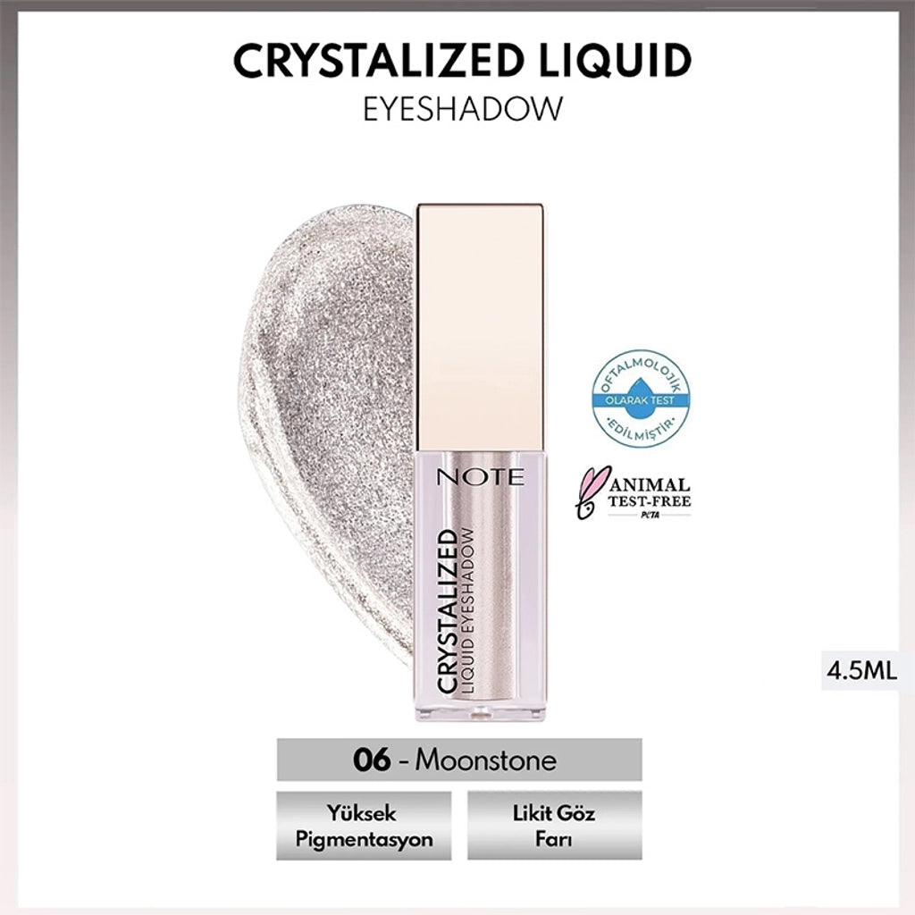 Note Crystalized Liquid Eyeshadow Eye Shadow