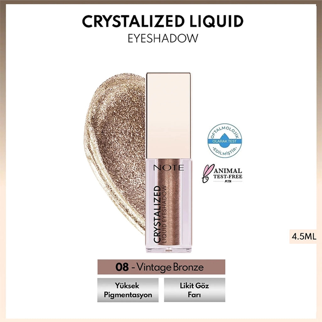 Note Crystalized Liquid Eyeshadow Eye Shadow