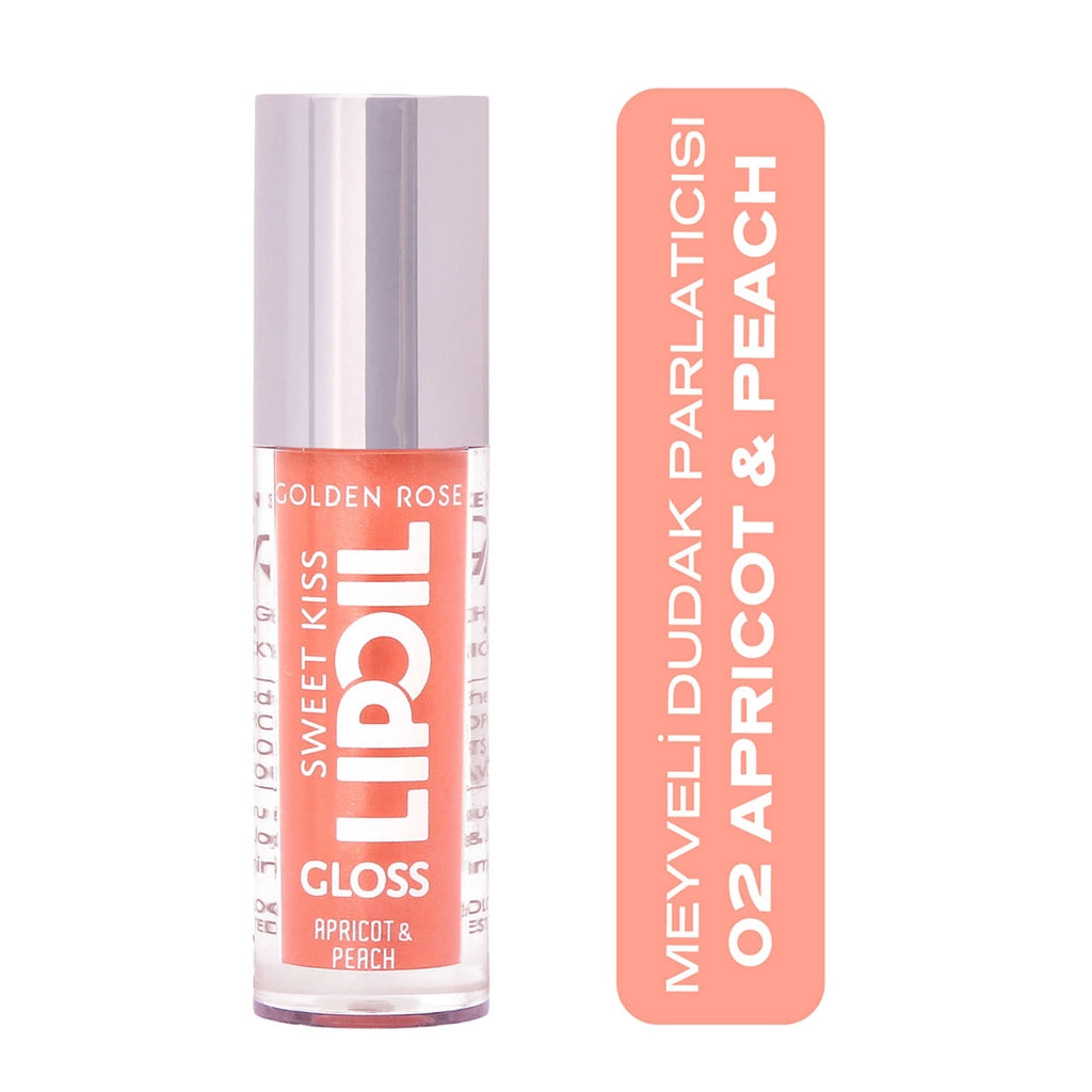 Golden Rose Sweet Kiss Lip Oil Gloss Lip Gloss No:
