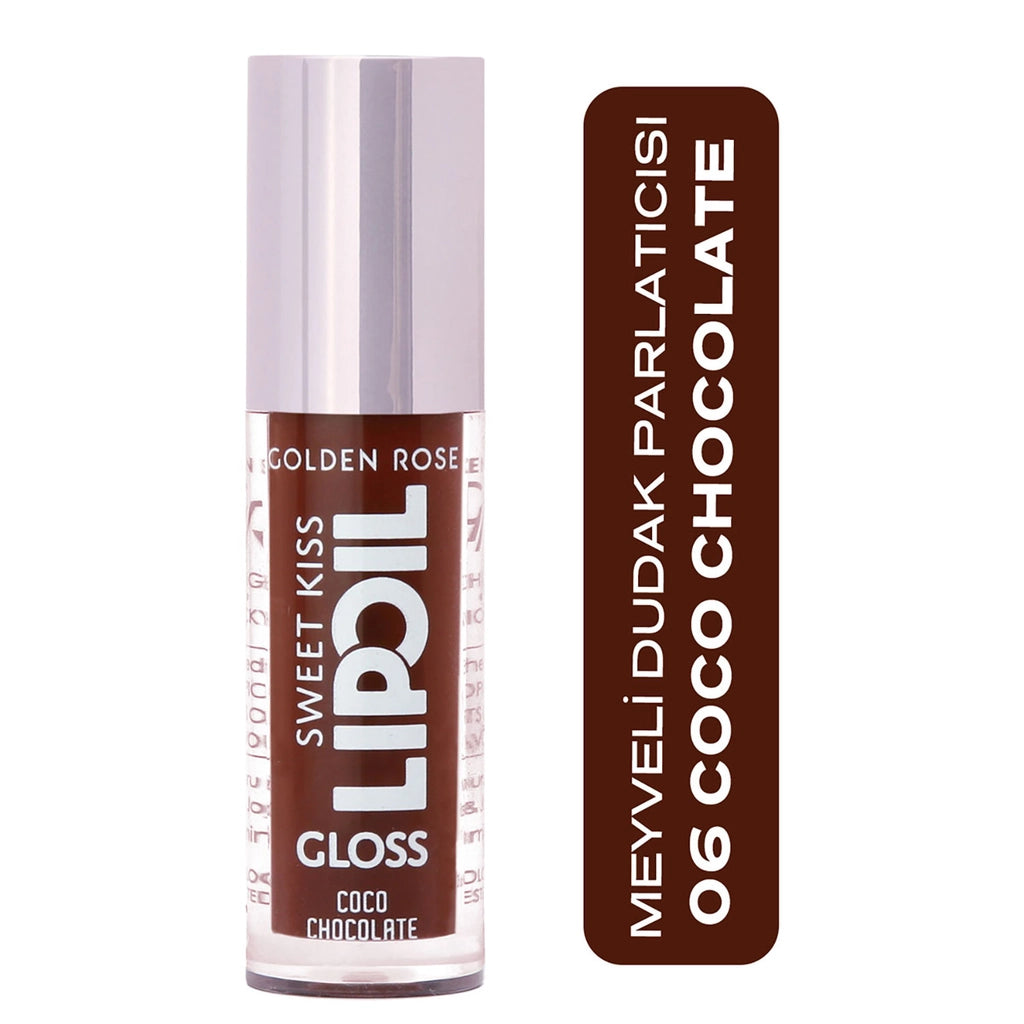 Golden Rose Sweet Kiss Lip Oil Gloss Lip Gloss No: