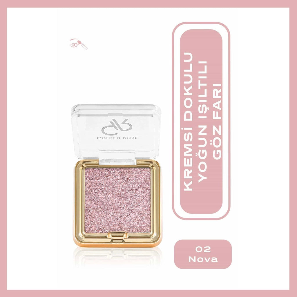Golden Rose Glitter Glow Eyeshadow Eye Shadow No: