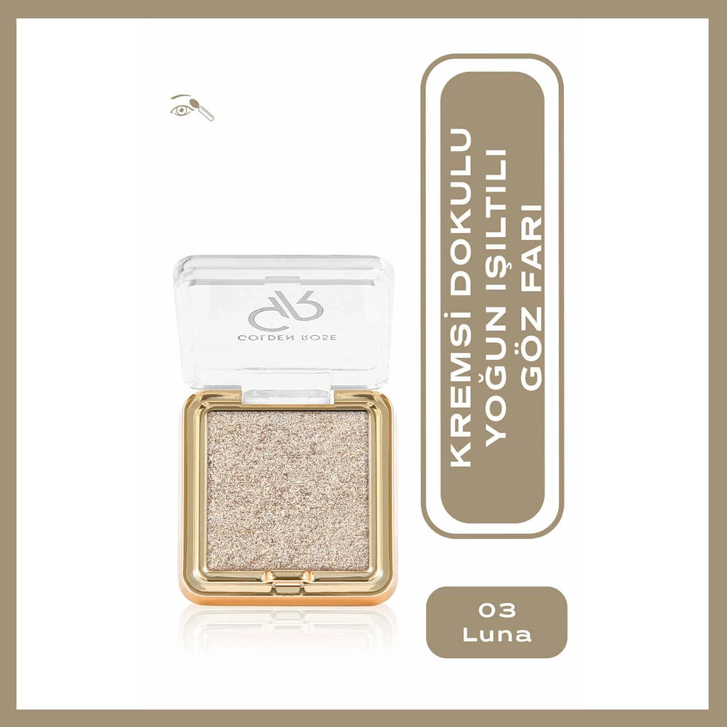 Golden Rose Glitter Glow Eyeshadow Eye Shadow No: