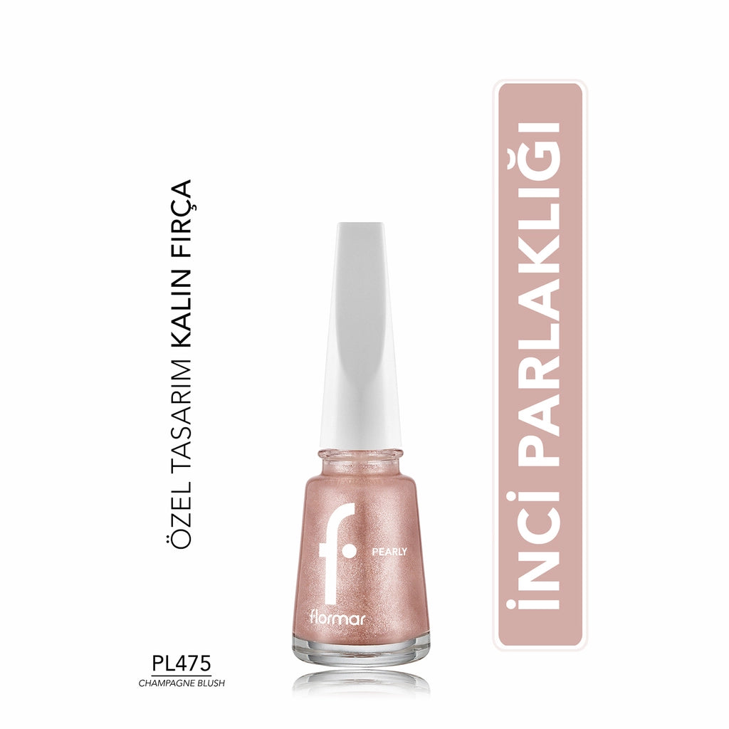 Flormar Pearly Intensely Pigmented and Pearlescent Reflection Nail Polish
