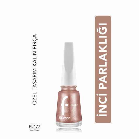 Flormar Pearly Intensely Pigmented and Pearlescent Reflection Nail Polish