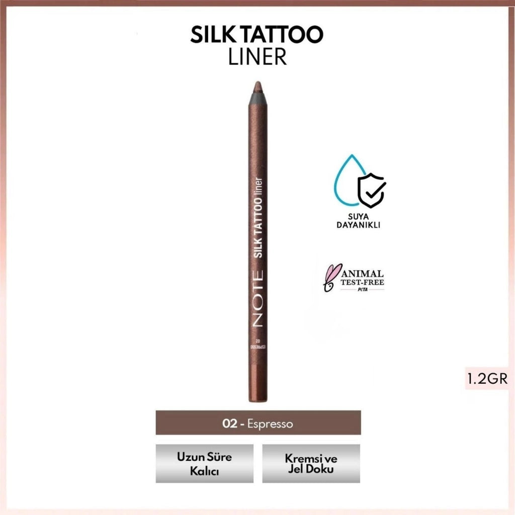 Note Silk Tattoo Liner Waterproof Silky Gel Eye Liner