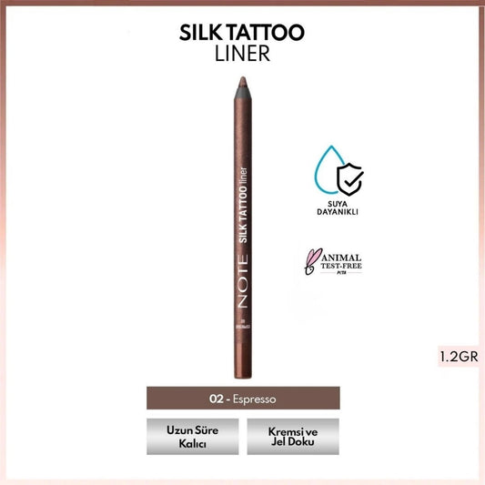 Note Silk Tattoo Liner Waterproof Silky Gel Eye Liner