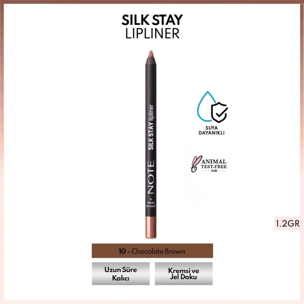 Note Silk Stay Lipliner Waterproof Silky Lip Liner