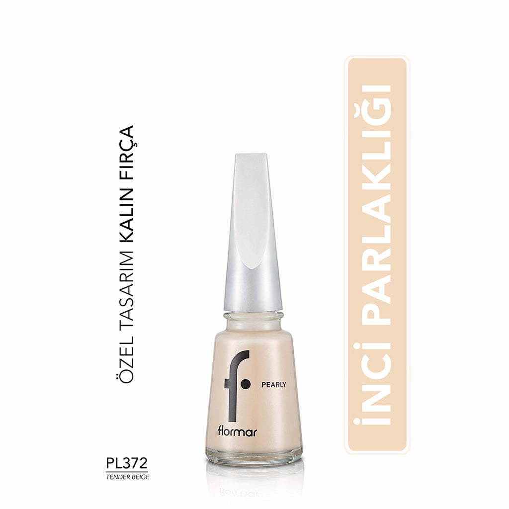 Flormar Pearly Intensely Pigmented and Pearlescent Reflection Nail Polish