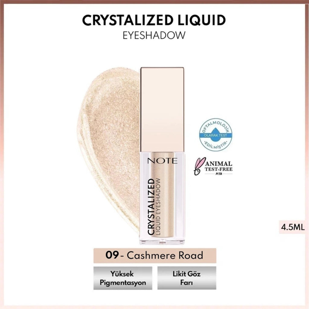 Note Crystalized Liquid Eyeshadow Eye Shadow