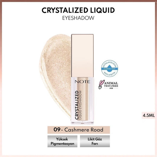 Note Crystalized Liquid Eyeshadow Eye Shadow