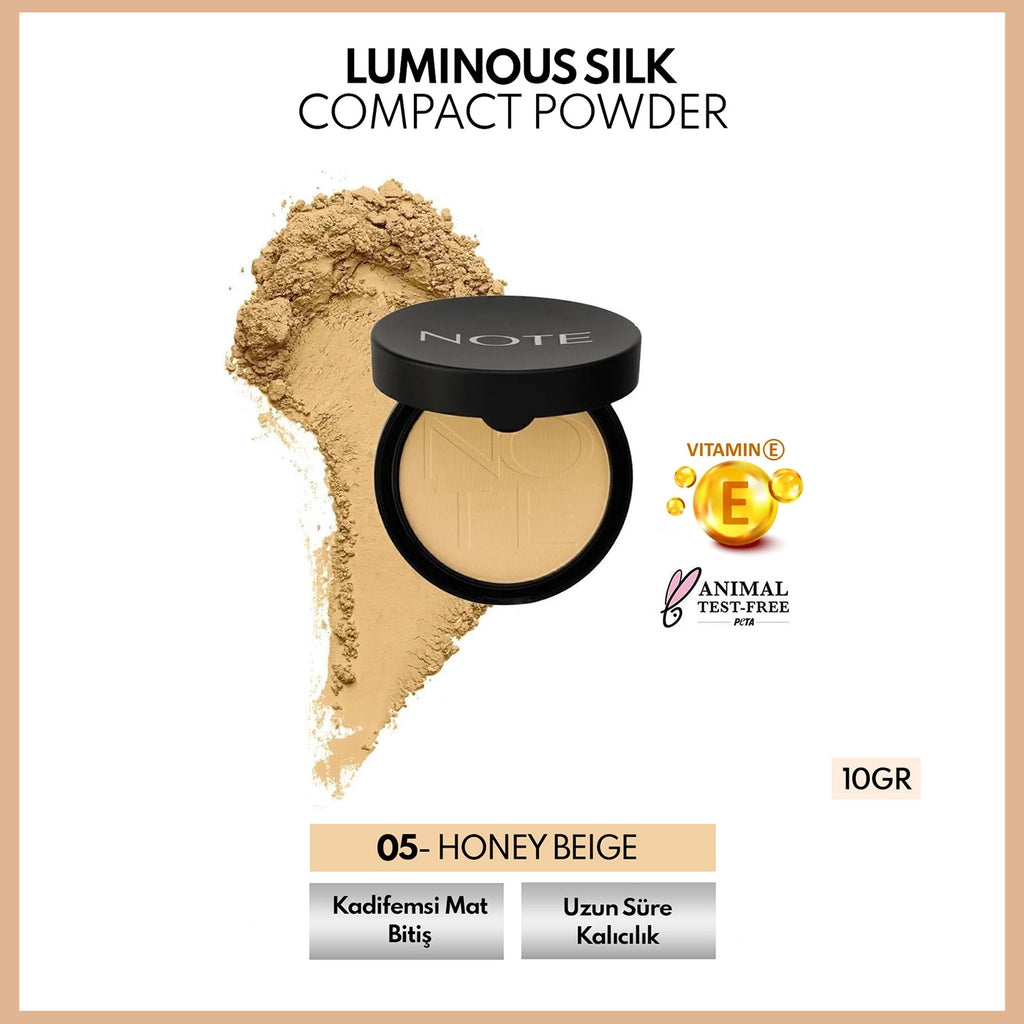 Note Luminous Silk Compact Powder Powder
