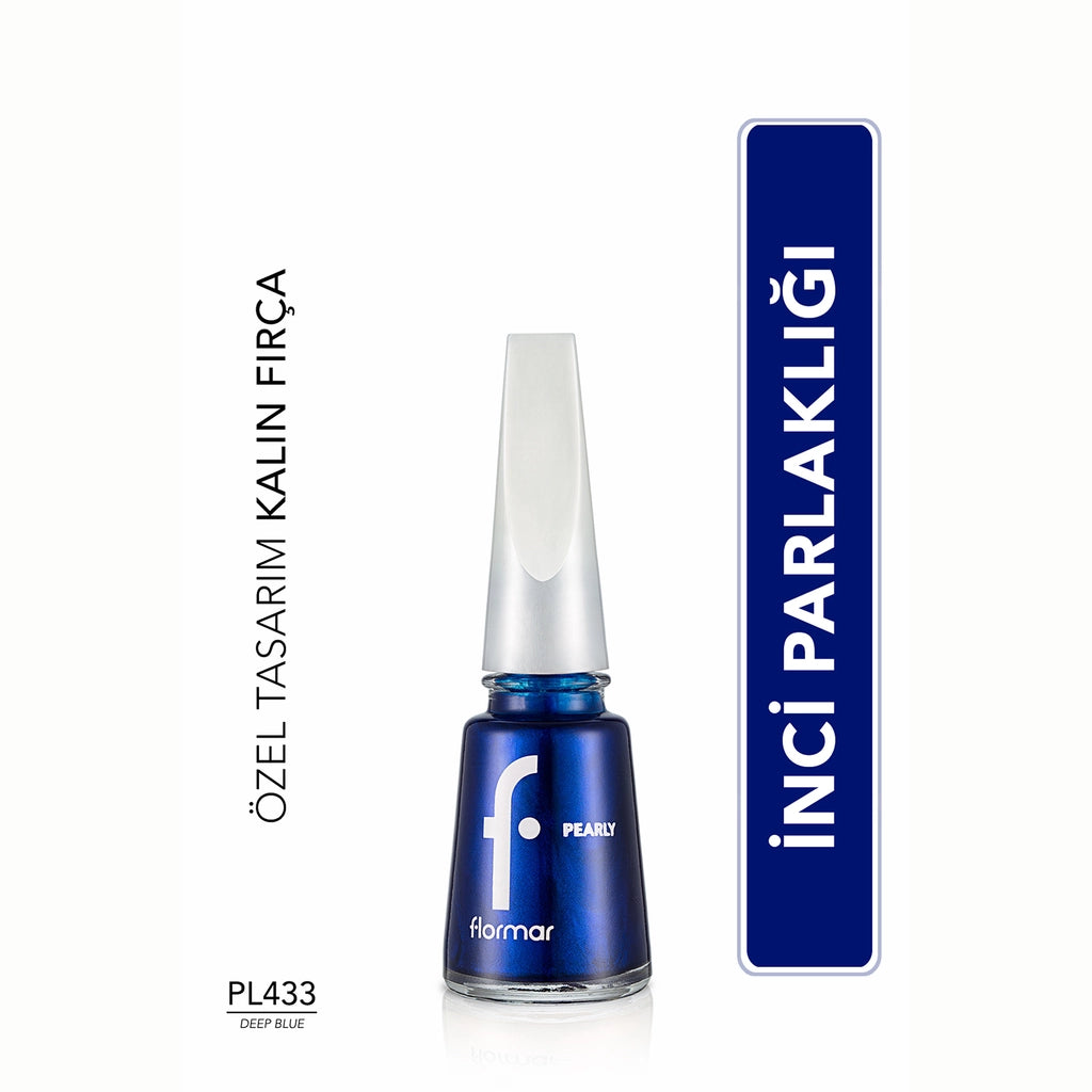 Flormar Pearly Intensely Pigmented and Pearlescent Reflection Nail Polish