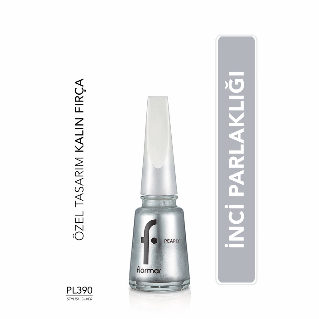 Flormar Pearly Intensely Pigmented and Pearlescent Reflection Nail Polish