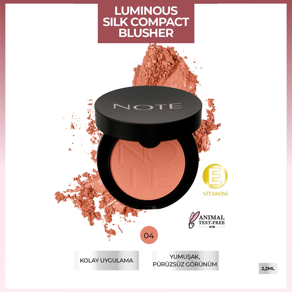 Note Luminous Silk Compact Blusher Blush