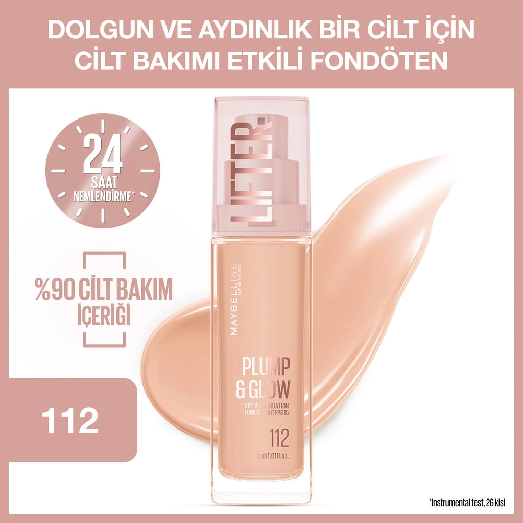Maybelline New York Lifter Plump & Glow Illuminating Foundation
