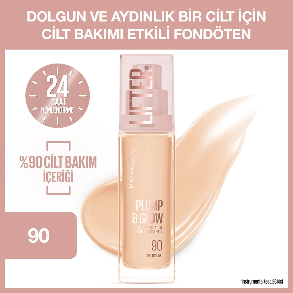 Maybelline New York Lifter Plump & Glow Illuminating Foundation
