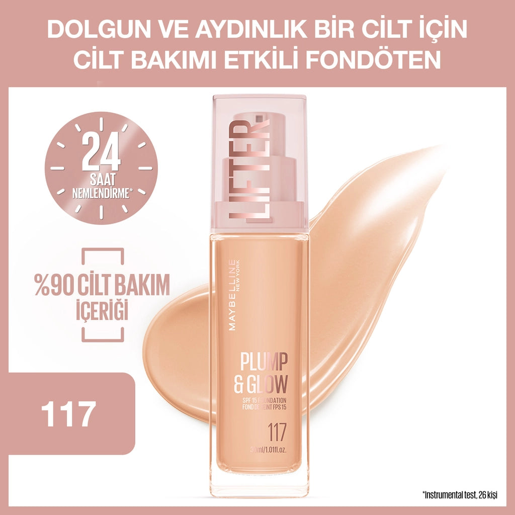 Maybelline New York Lifter Plump & Glow Illuminating Foundation