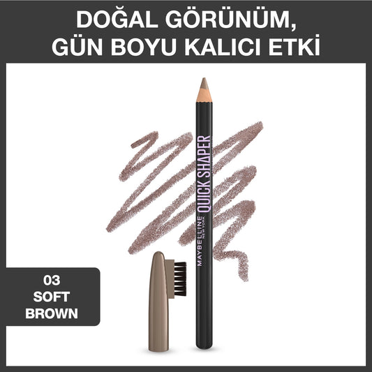 Maybelline New York Quick Shaper Eyebrow Shaping Pencil