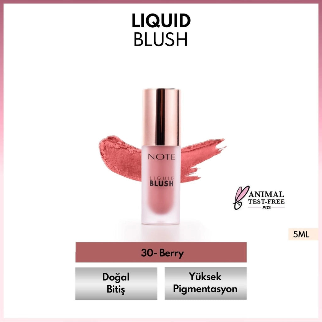 Note Liquid Blush Moisturizing Liquid Blush