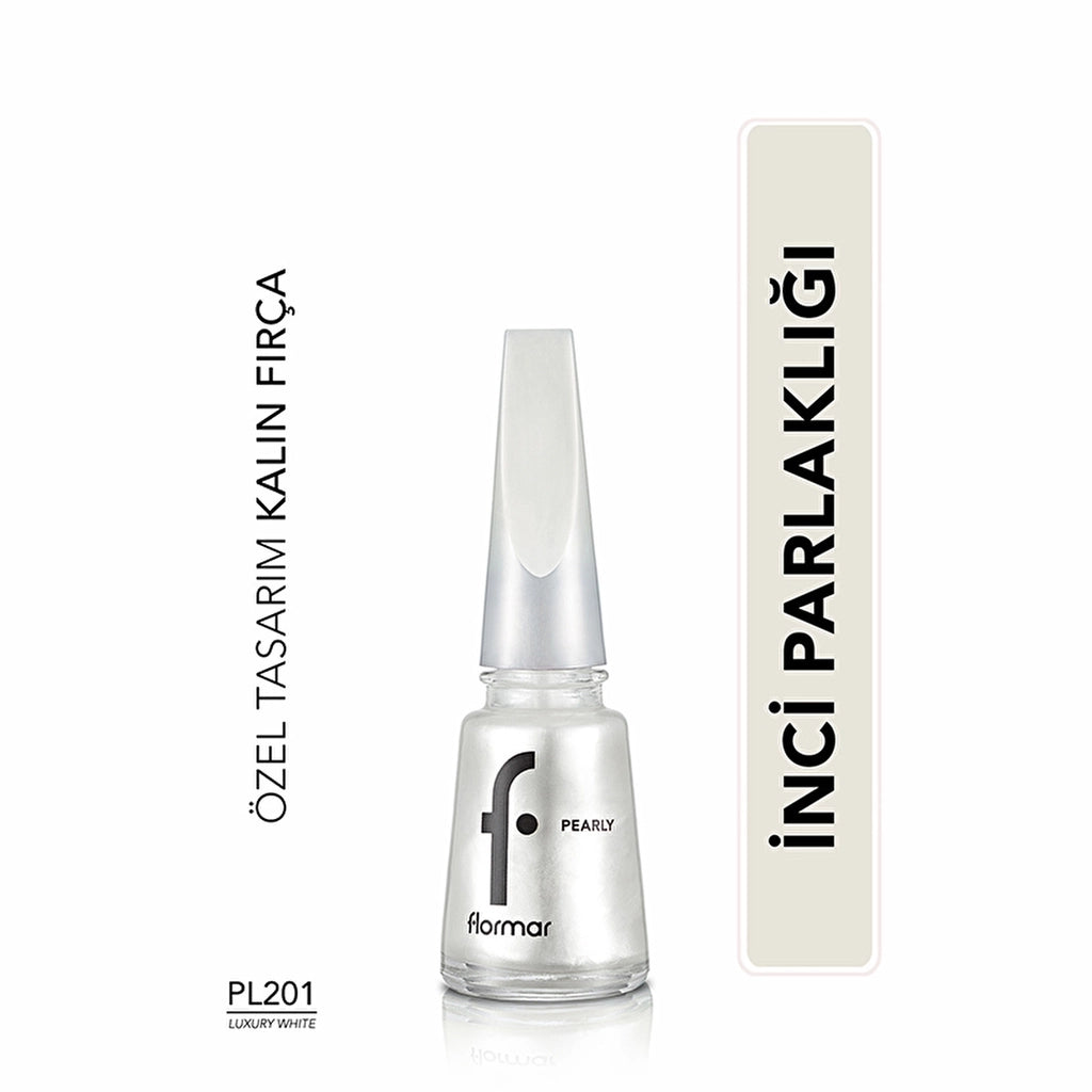 Flormar Pearly Intensely Pigmented and Pearlescent Reflection Nail Polish