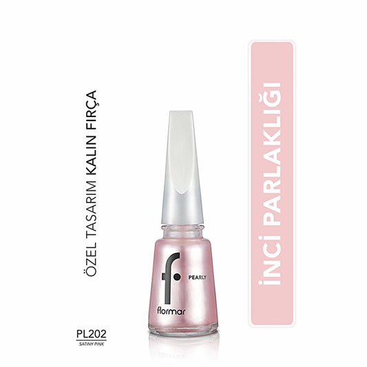 Flormar Pearly Intensely Pigmented and Pearlescent Reflection Nail Polish