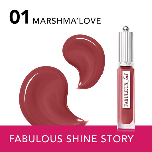 Bourjois Fabulous Shine Story Liquid Lipstick 02 Cream'ing Of You