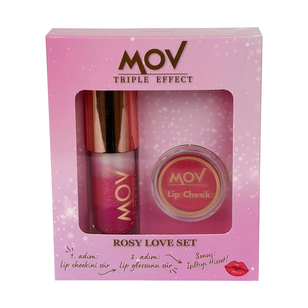 Mov Glow Icon Lip Gloss + Blush