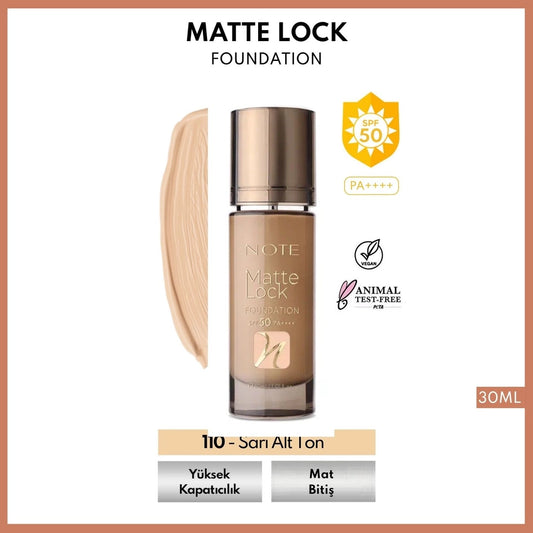 Note Matte Lock Foundation Foundation