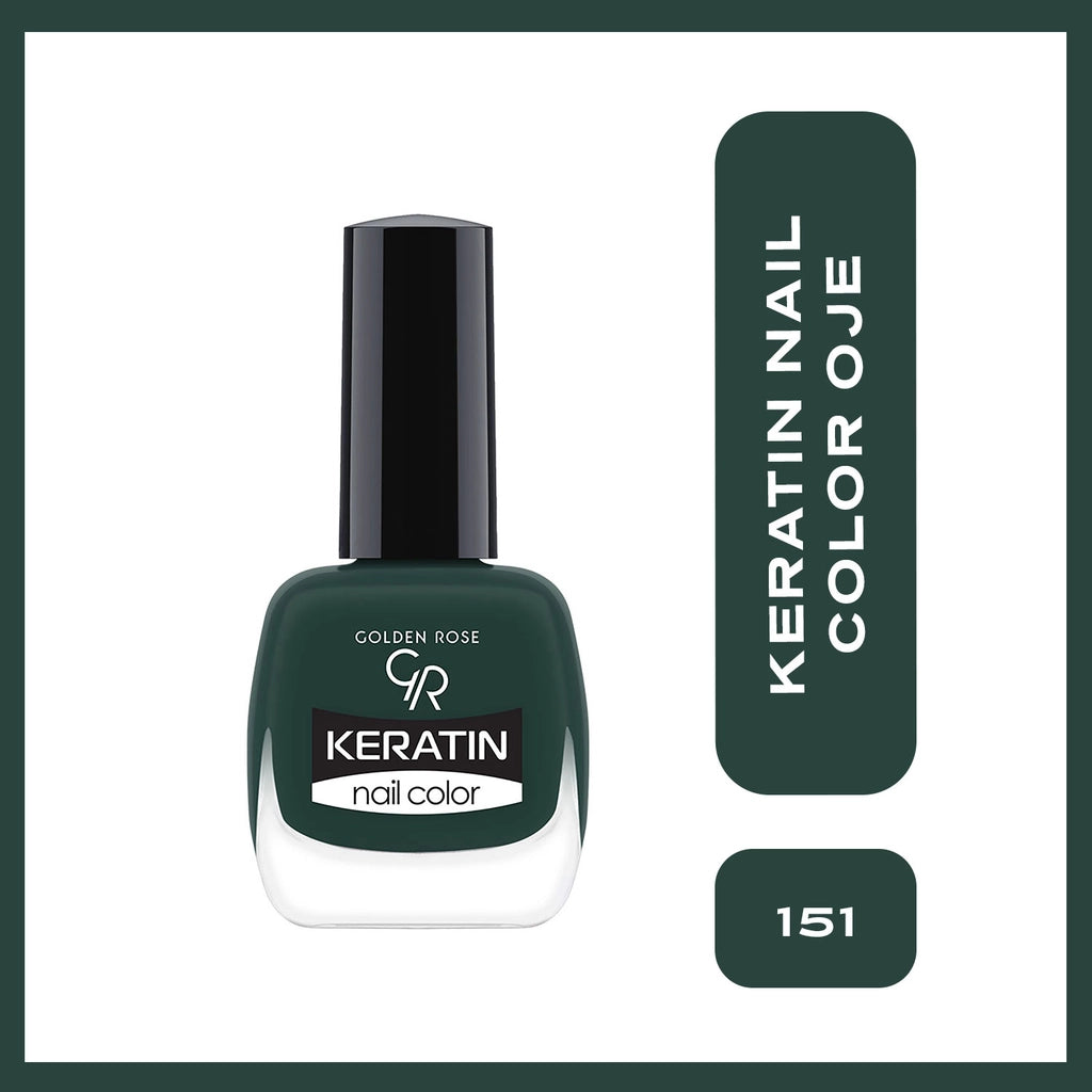 Golden Rose Keratin Nail Color Nail Polish No: