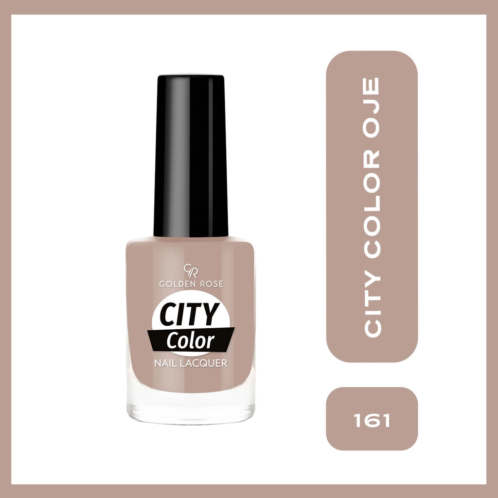 Golden Rose City Color Nail Lacquer Nail Polish