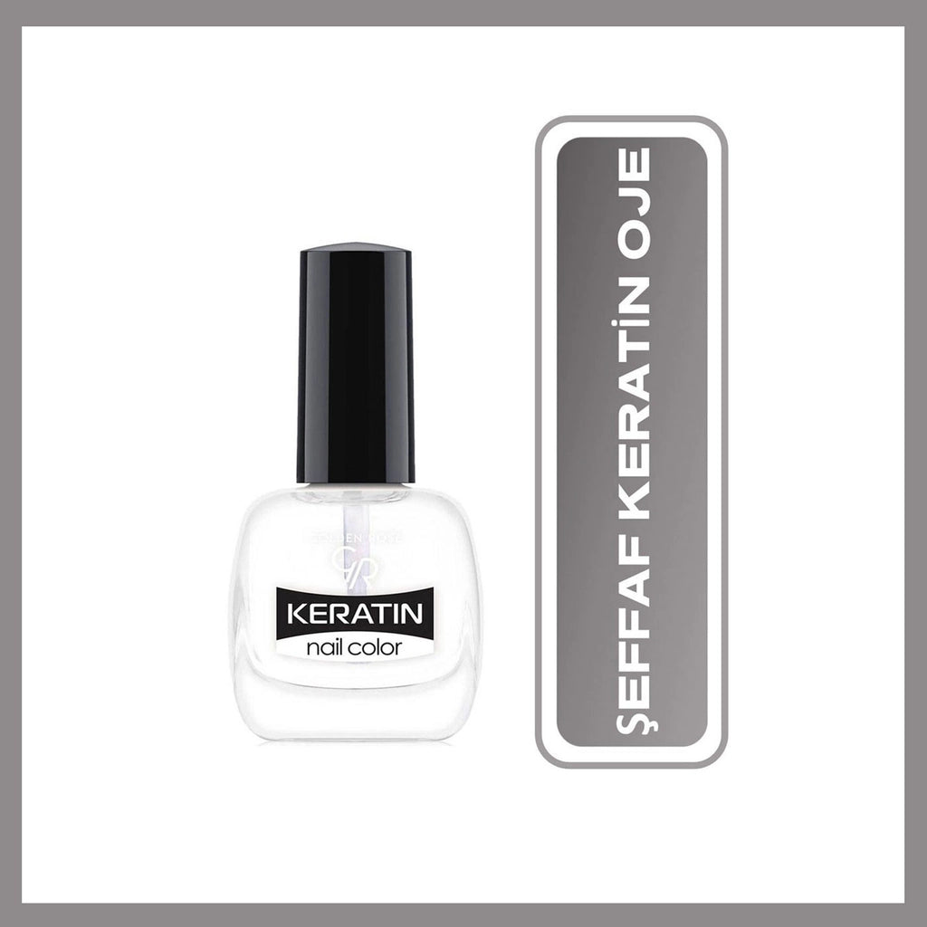 Golden Rose Keratin Nail Color Nail Polish No:
