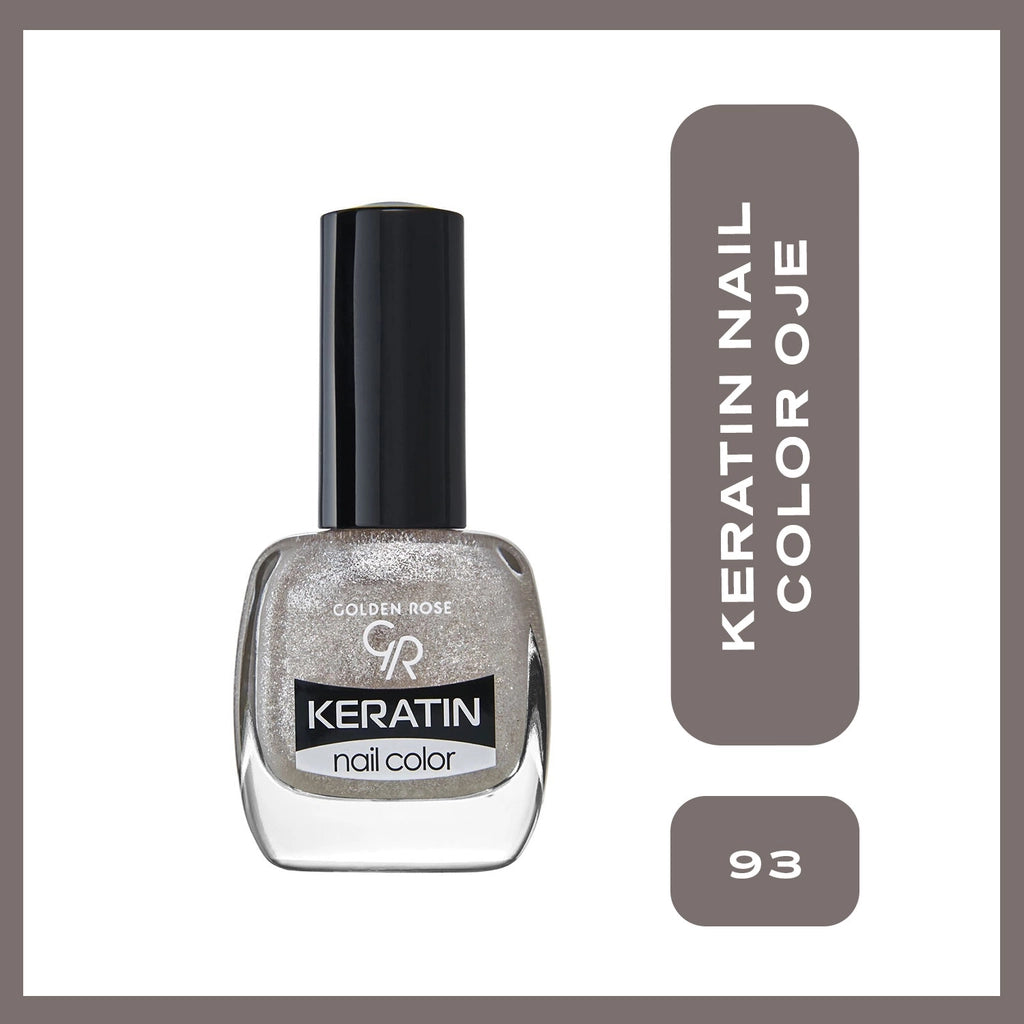 Golden Rose Keratin Nail Color Nail Polish No: