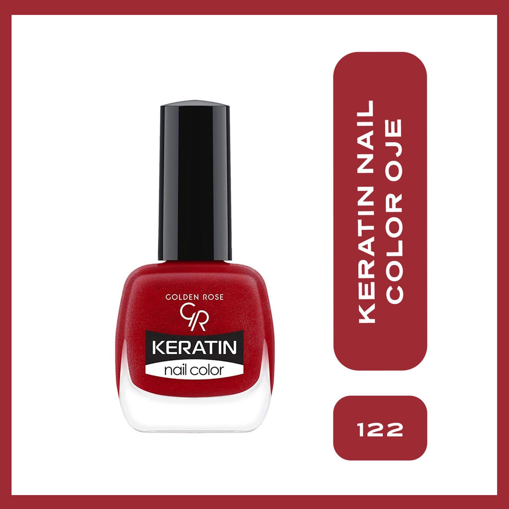 Golden Rose Keratin Nail Color Nail Polish No: