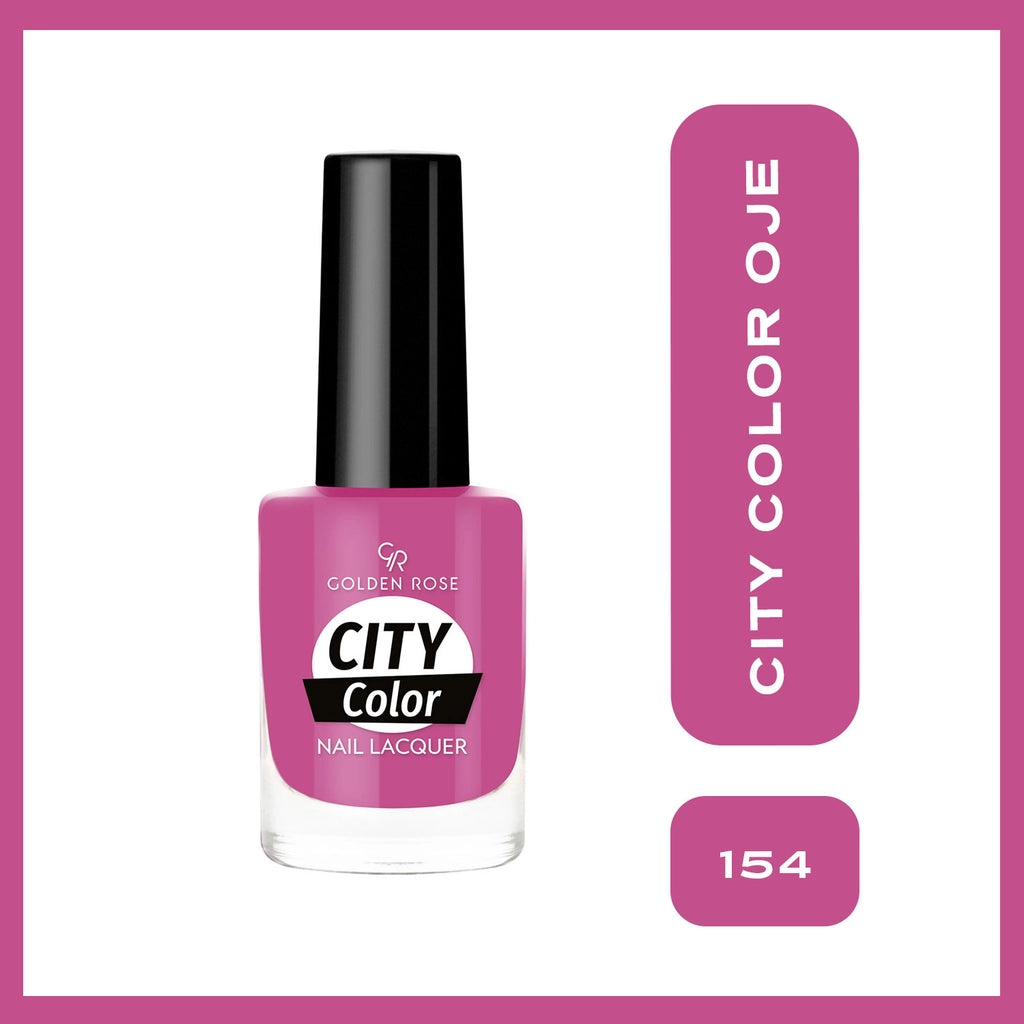 Golden Rose City Color Nail Lacquer Nail Polish