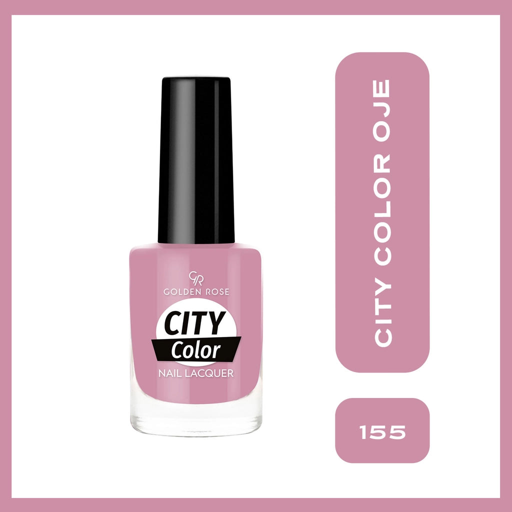 Golden Rose City Color Nail Lacquer Nail Polish